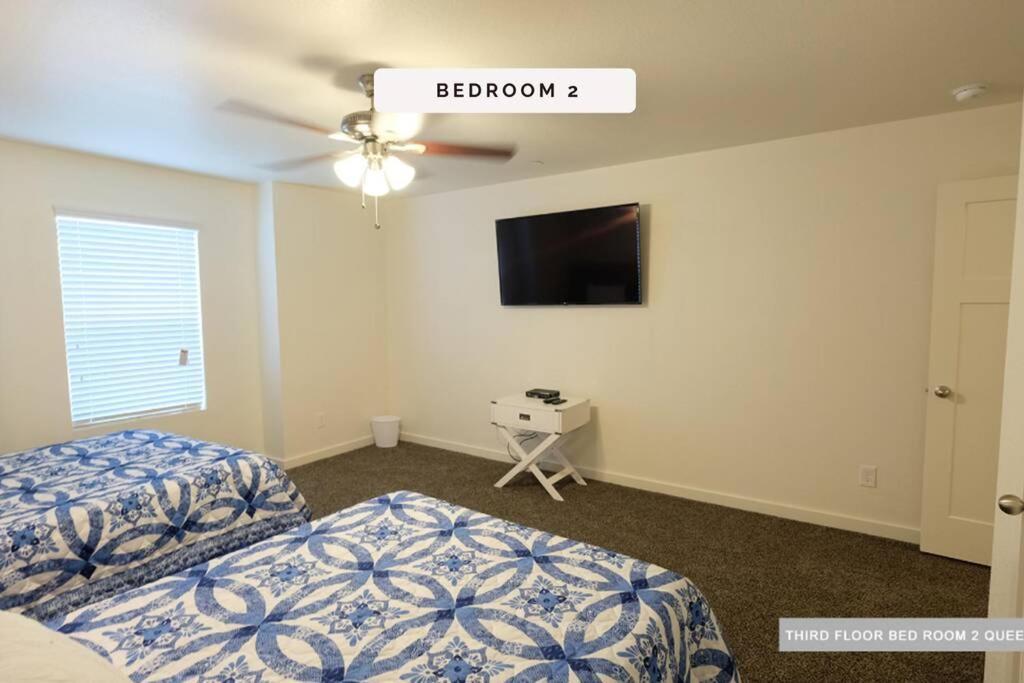 3 Story, 3 Bdrm, 4 Beds, 2 Bath, North Houston, Iah - 10B Villa Exterior foto